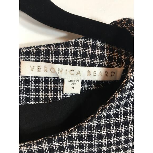 Veronica Beard Black and White Mini Dress - Picture 3 of 11